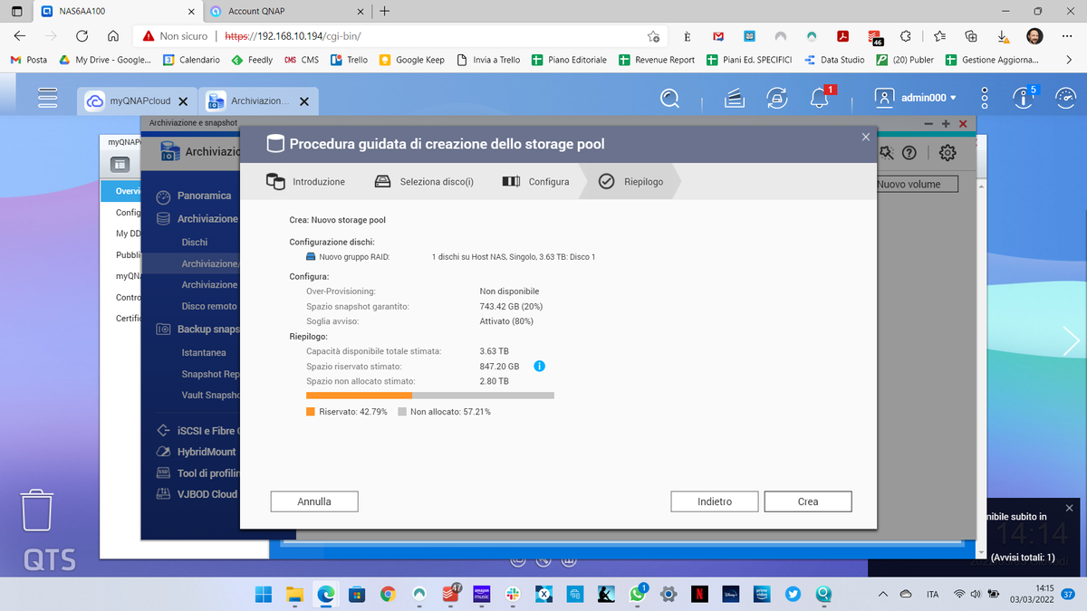 Qnap QTS 5.0