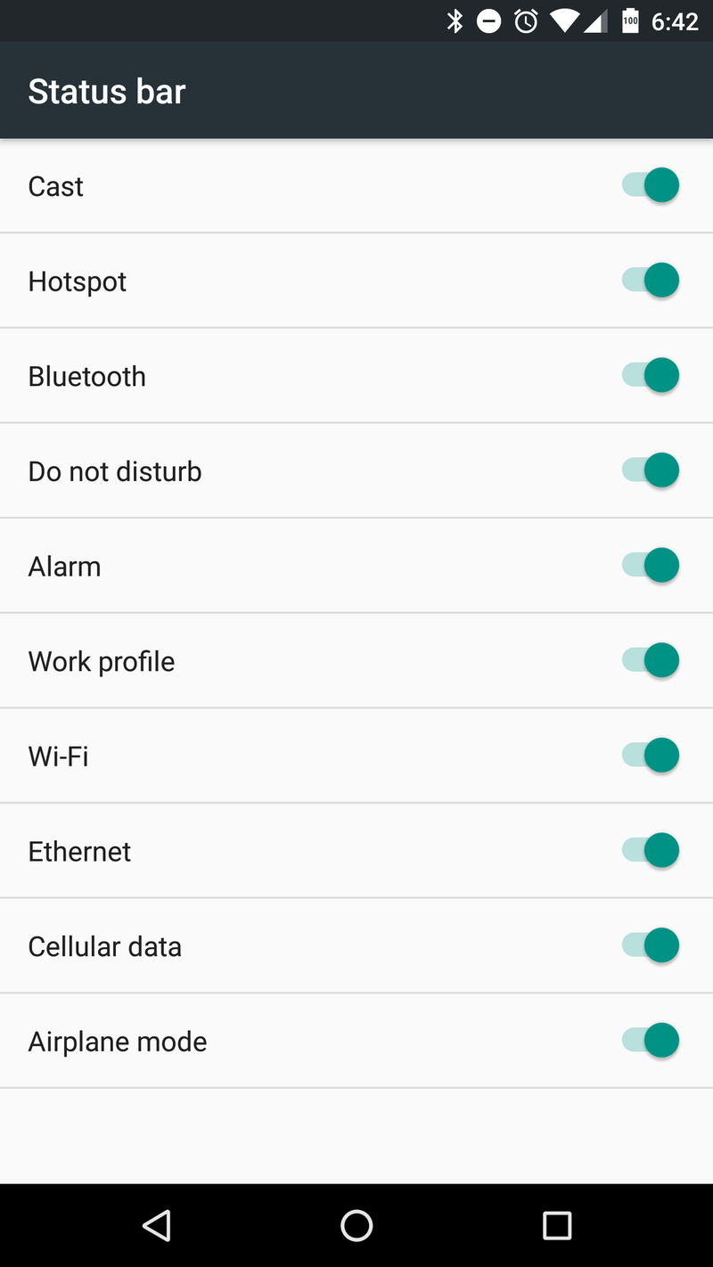 Inside Marshmallow The System UI Tuner Android Central
