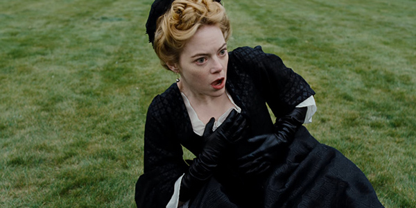 Emma Stone in The Favourite