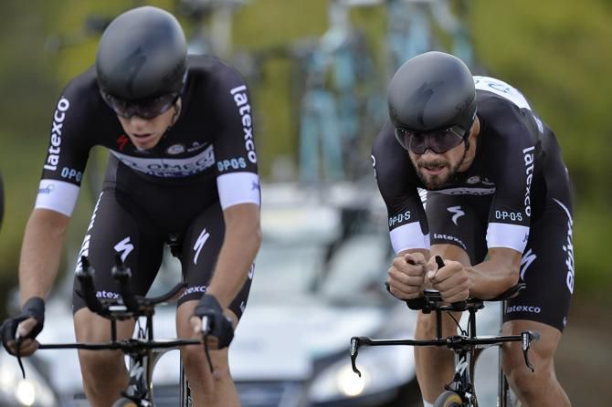 Niki Terpstra and Tom Boonen (Omega Pharma-QuickStep)