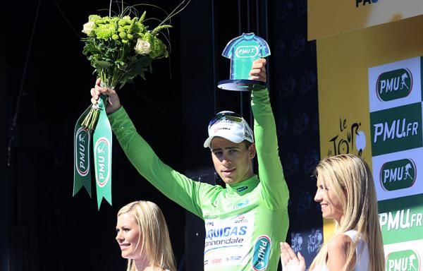 Peter Sagan (Liquigas-Cannondale) has an iron grip on the points classification.