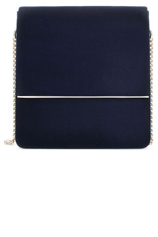 Zara Velvet Messenger Bag, £29.99