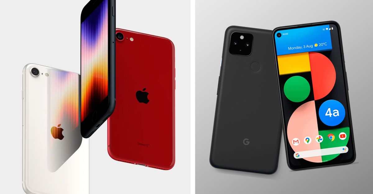 iPhone SE (2022) vs. Google Pixel 5a: Which should you buy? | iMore