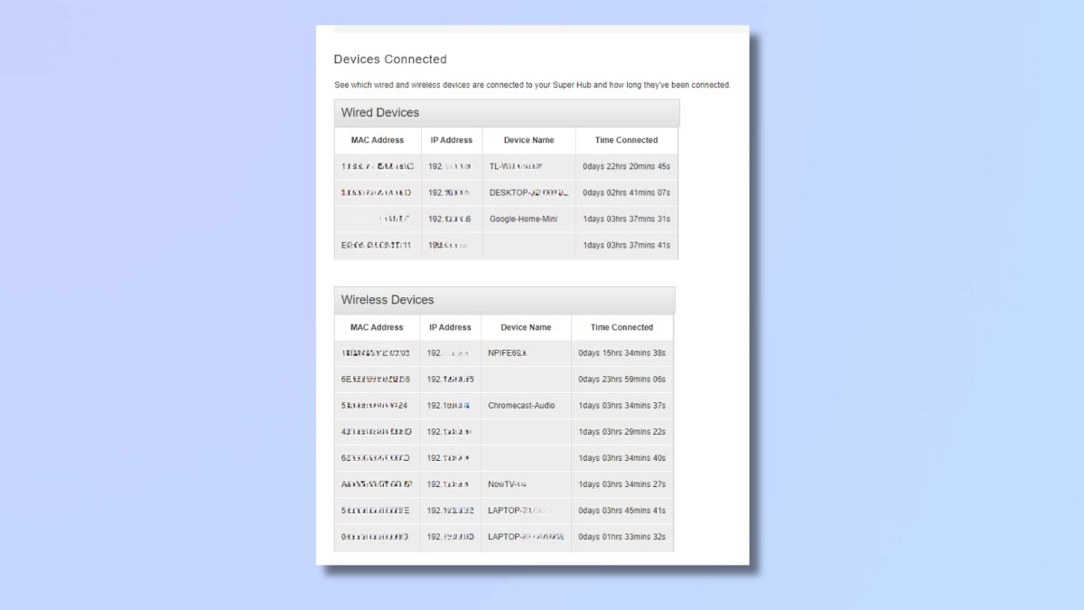 Screenshot showing how to increase Wi-Fi signal strength - check your Wi-Fi is secure