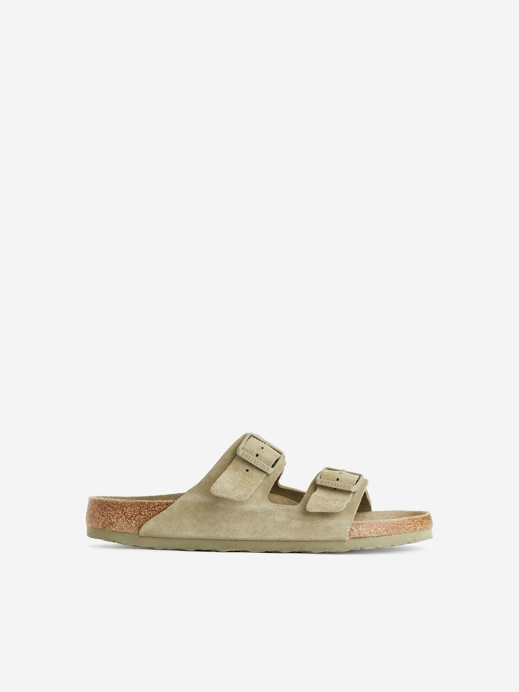 Birkenstock Arizona Suede Sandals – Faded Khaki – Arket Gb