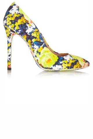 MSGM Floral Canvas Shoes, £250
