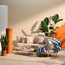 John Lewis Lozenge outdoor sofa