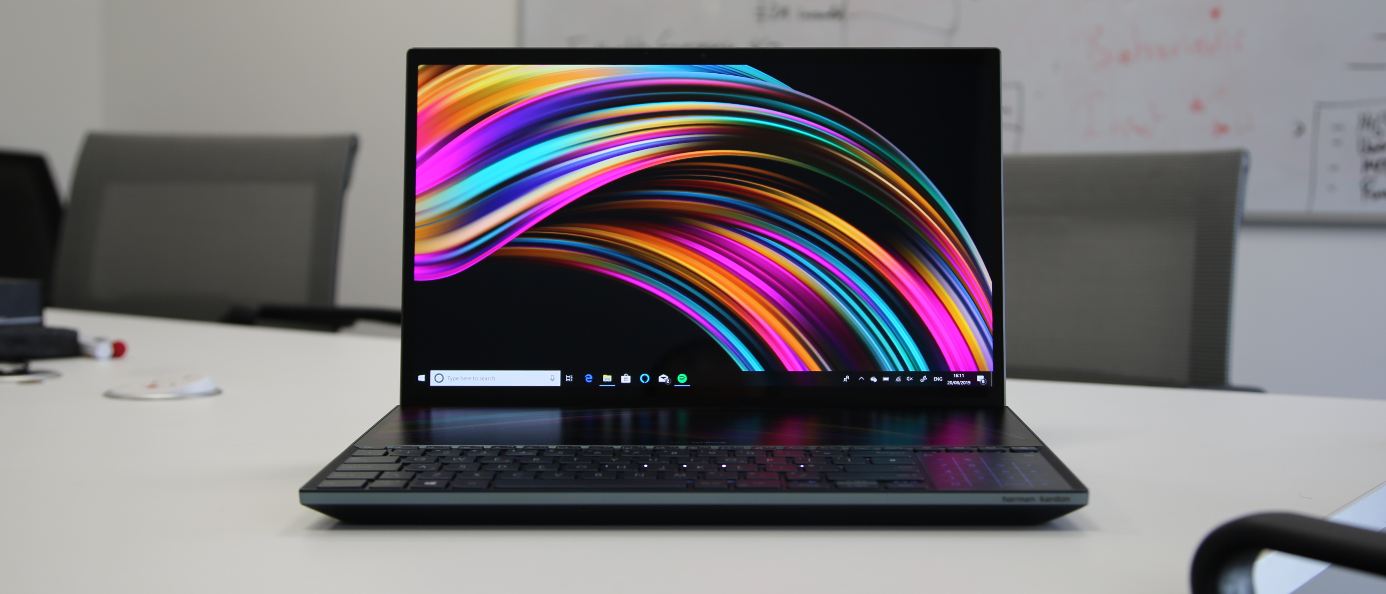 The Asus Zenbook Pro Duo features a secondary 4K touch-display: Digital  Photography Review