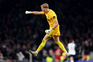 Tottenham Hotspur goalkeeper Antonin Kinsky