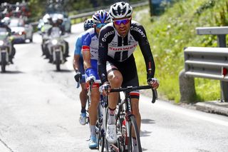 Tom Dumoulin (Sunweb) lost more time to Yates in stage 15 at the Giro d'Italia