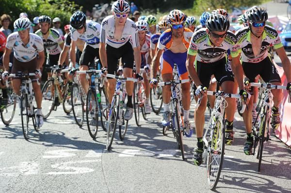 Carlos Sastre, former Tour de France winner, worked hard for his team leader Juan Cobo