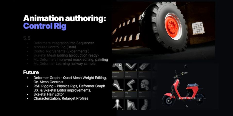 Epic Games slide on the future of Unreal Engine