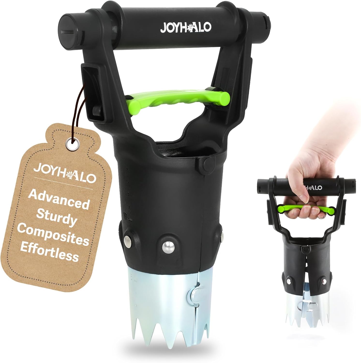 Joyhalo Garden Bulb Planter Tool, 5 Inch Depth Bulb Planting Tool, Gardening Garden Tools, Automatic Soil Release Bulb Planters for Plants Seeds &amp;amp; Bulbs Tulip Daffodils Dahlias Lilies Onions