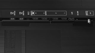 Samsung Q80C QLED TV ports