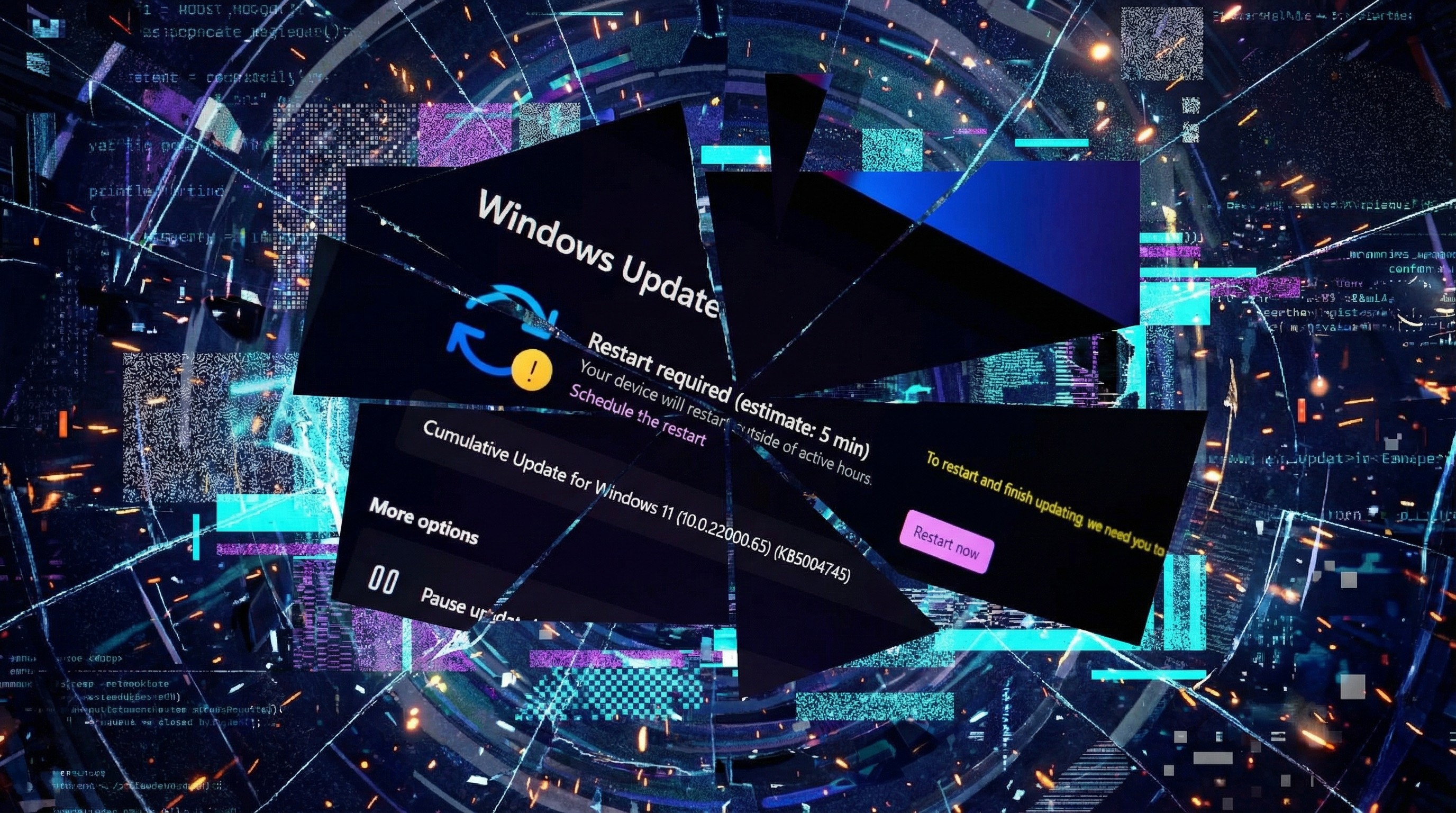 Broken Windows 11 update