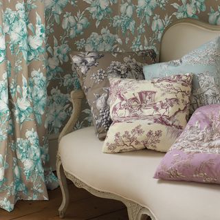 Add A Toile Accent: Cushions