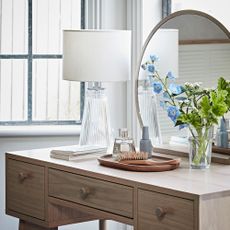 Table Lamp on Dressing Table