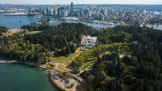 Aerial image of Vancouver British, Columbia, Canada