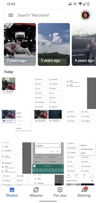 Archive In Google Photos