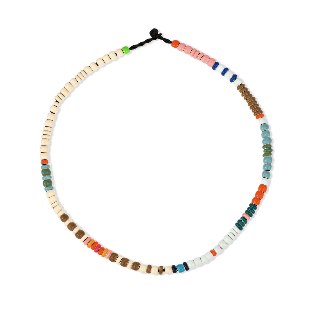 Bead Party Enamel Boardwalk Necklace