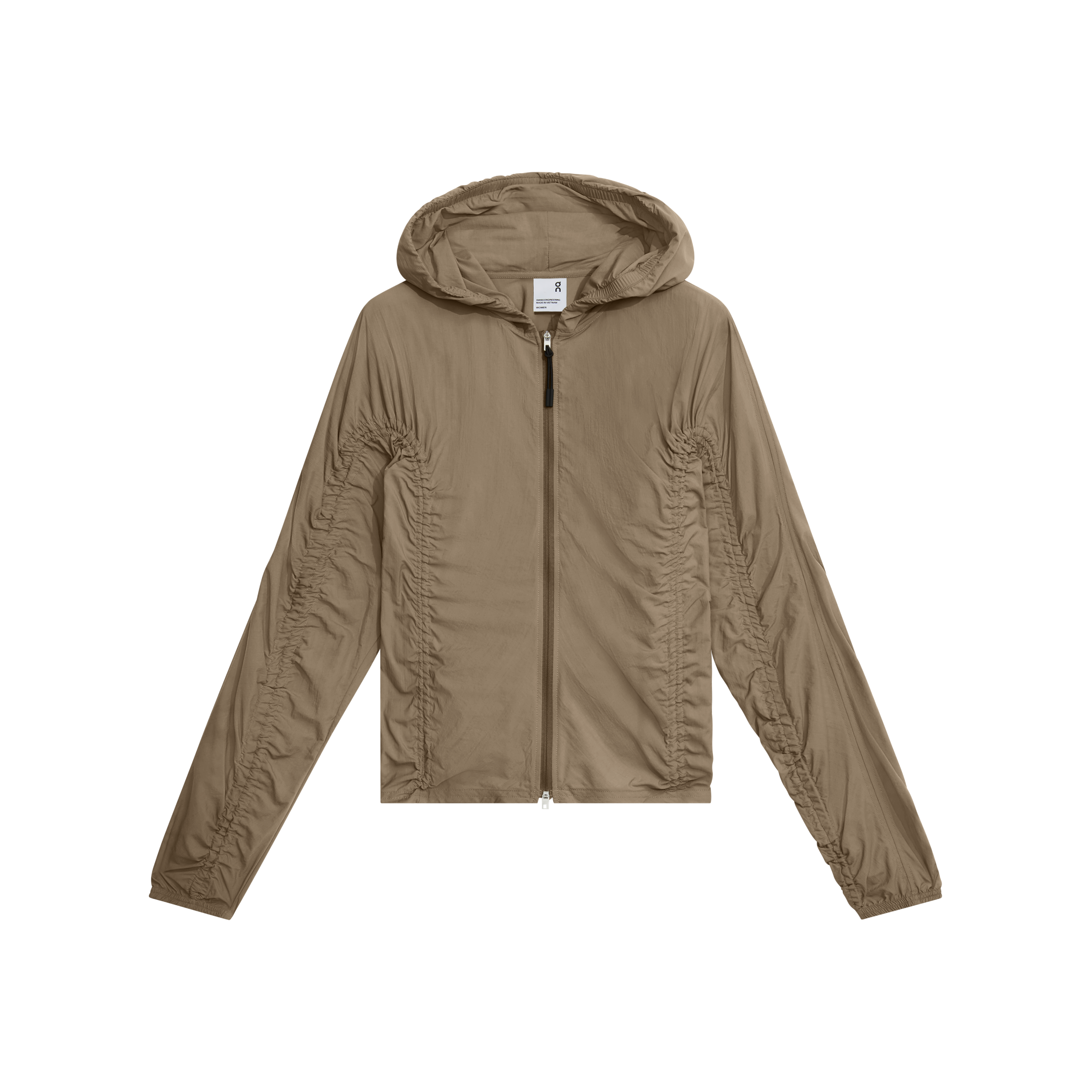Women's Ruched Lightweight Jacket Lynx