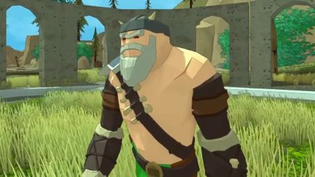 Erenshor ogre in helmet