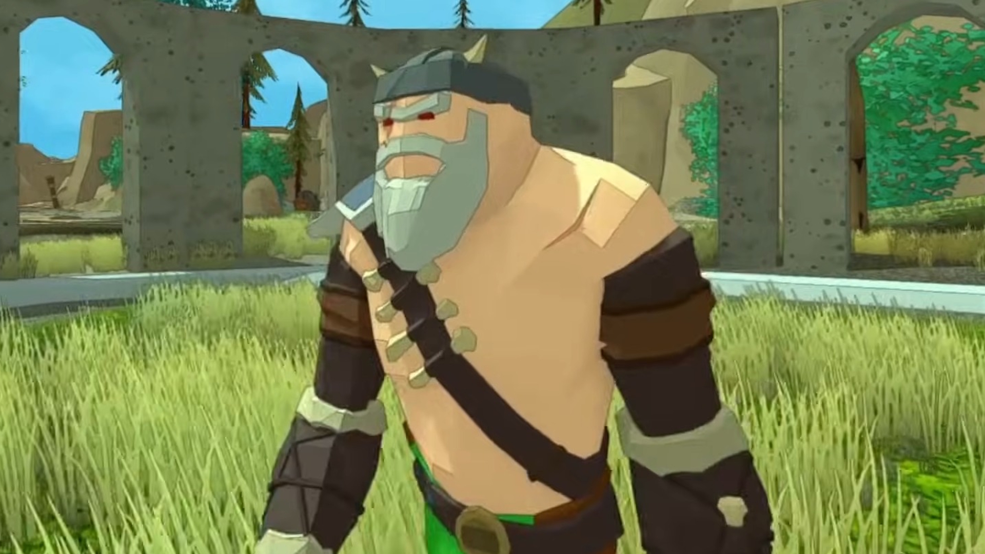 Erenshor ogre in helmet