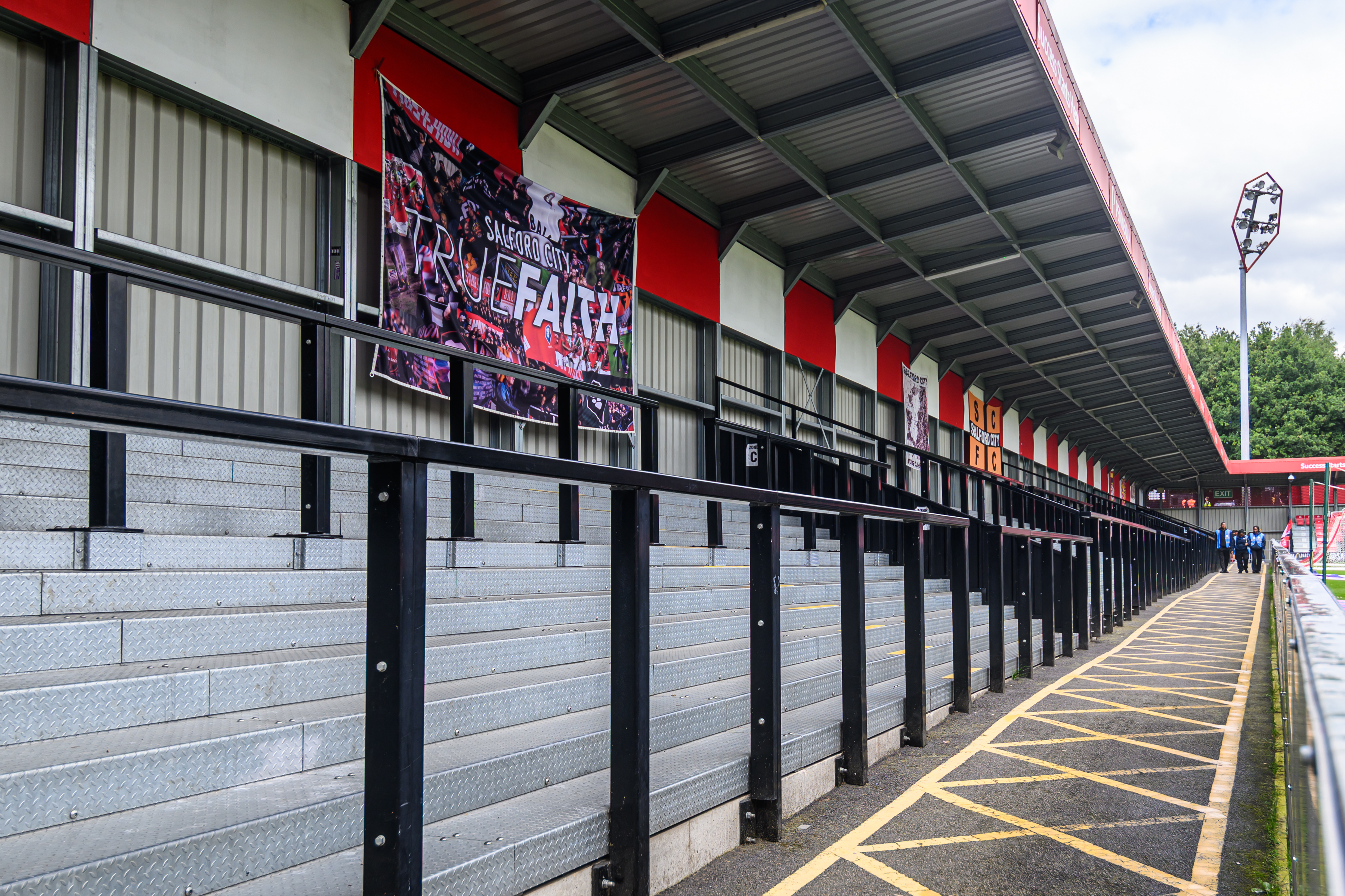 Salford City play their home games at the Peninsula Stadium