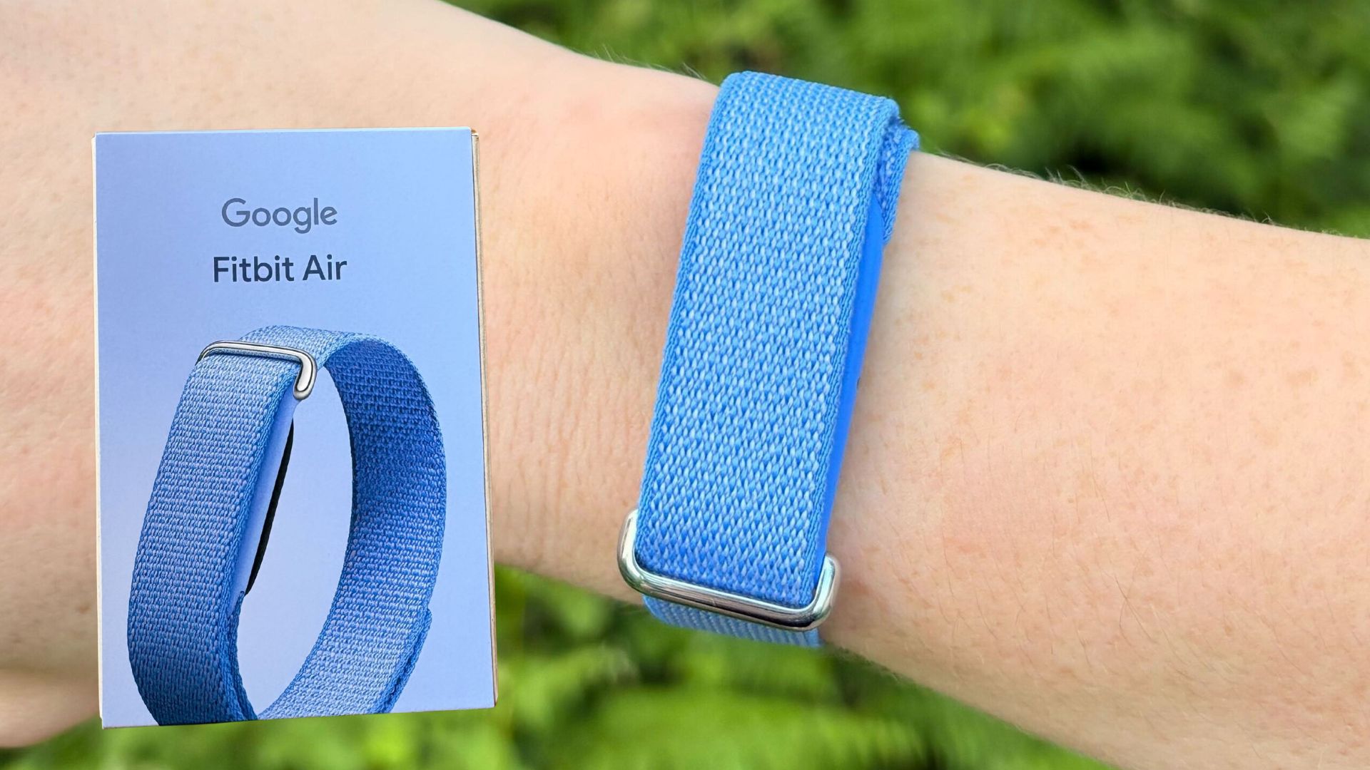 Grace Walsh wearing Fitbit Air