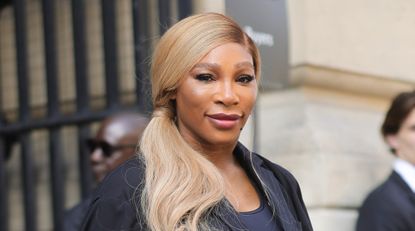 Serena Williams attends the Sacai Menswear Spring/Summer 2025 show as part of Paris Fashion Week on June 23, 2024 in Paris, France.