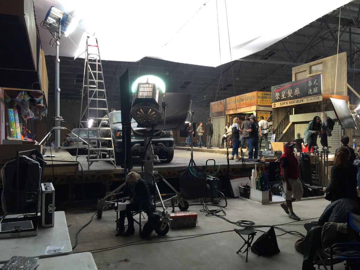 Design de produção de Christopher Glass nos bastidores
