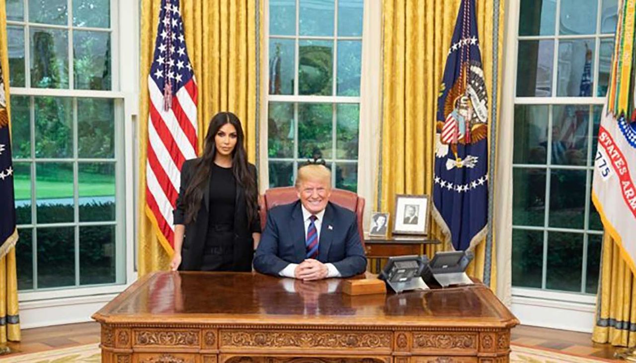 Kim Kardashian West personally lobbied Donald Trump for presidential pardon