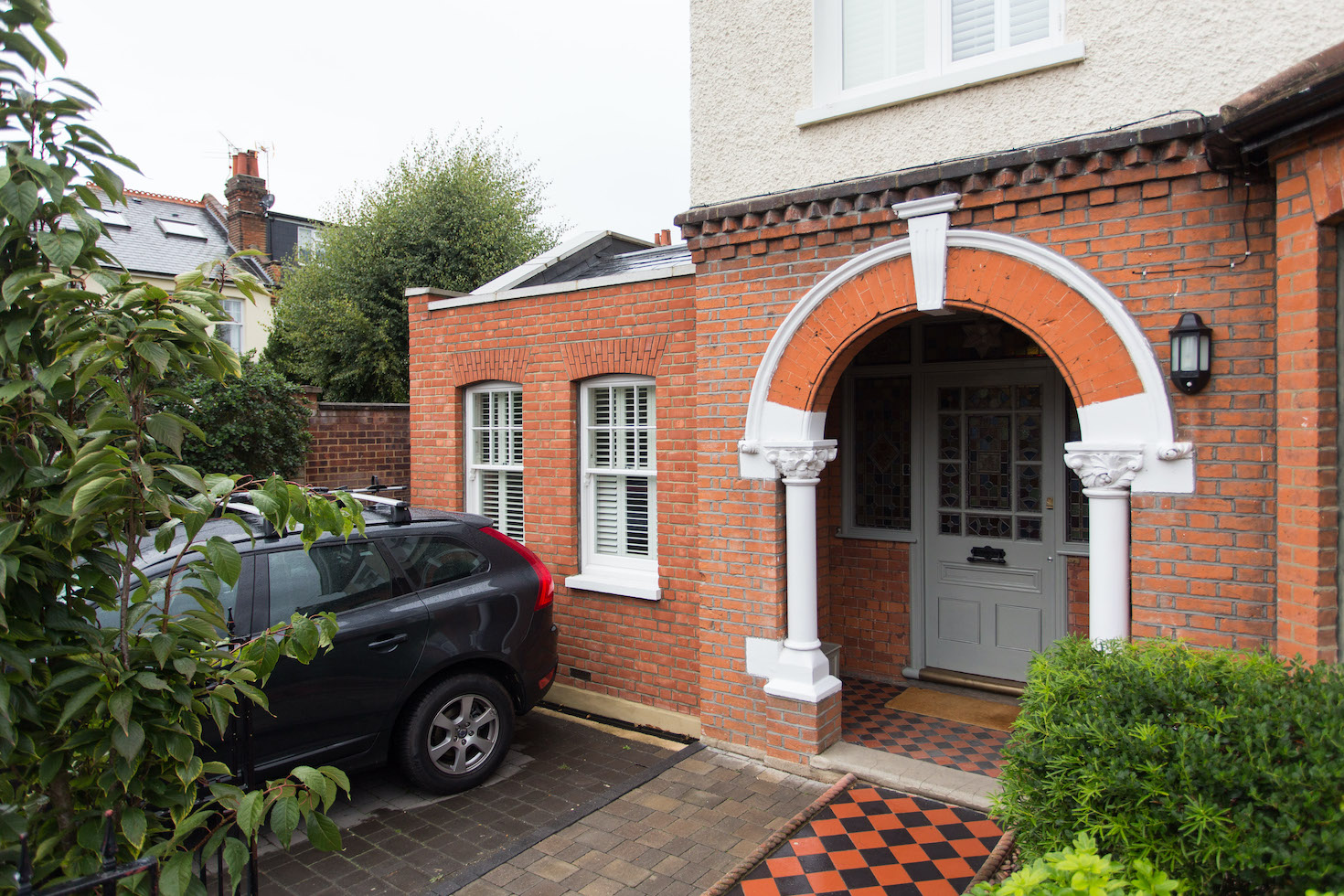 garage conversion of a victorian house