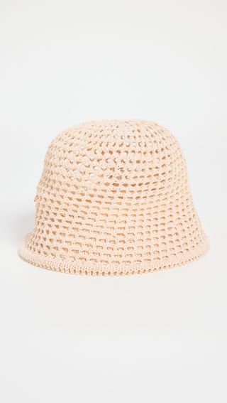 Open Weave Bucket Hat