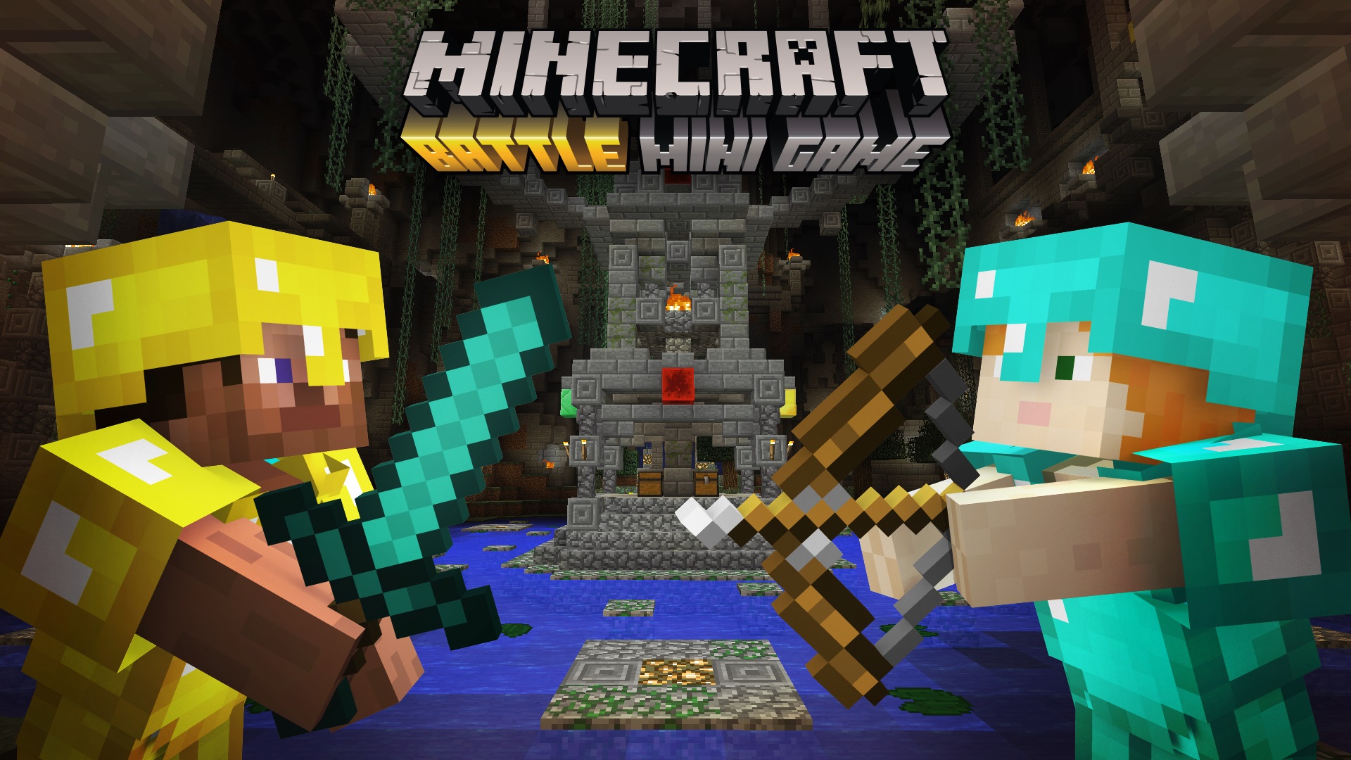 minecraft battle mode is hunger games