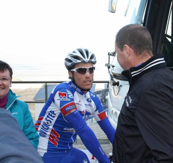 Sylvain Chavanel (Quick Step) before the start.