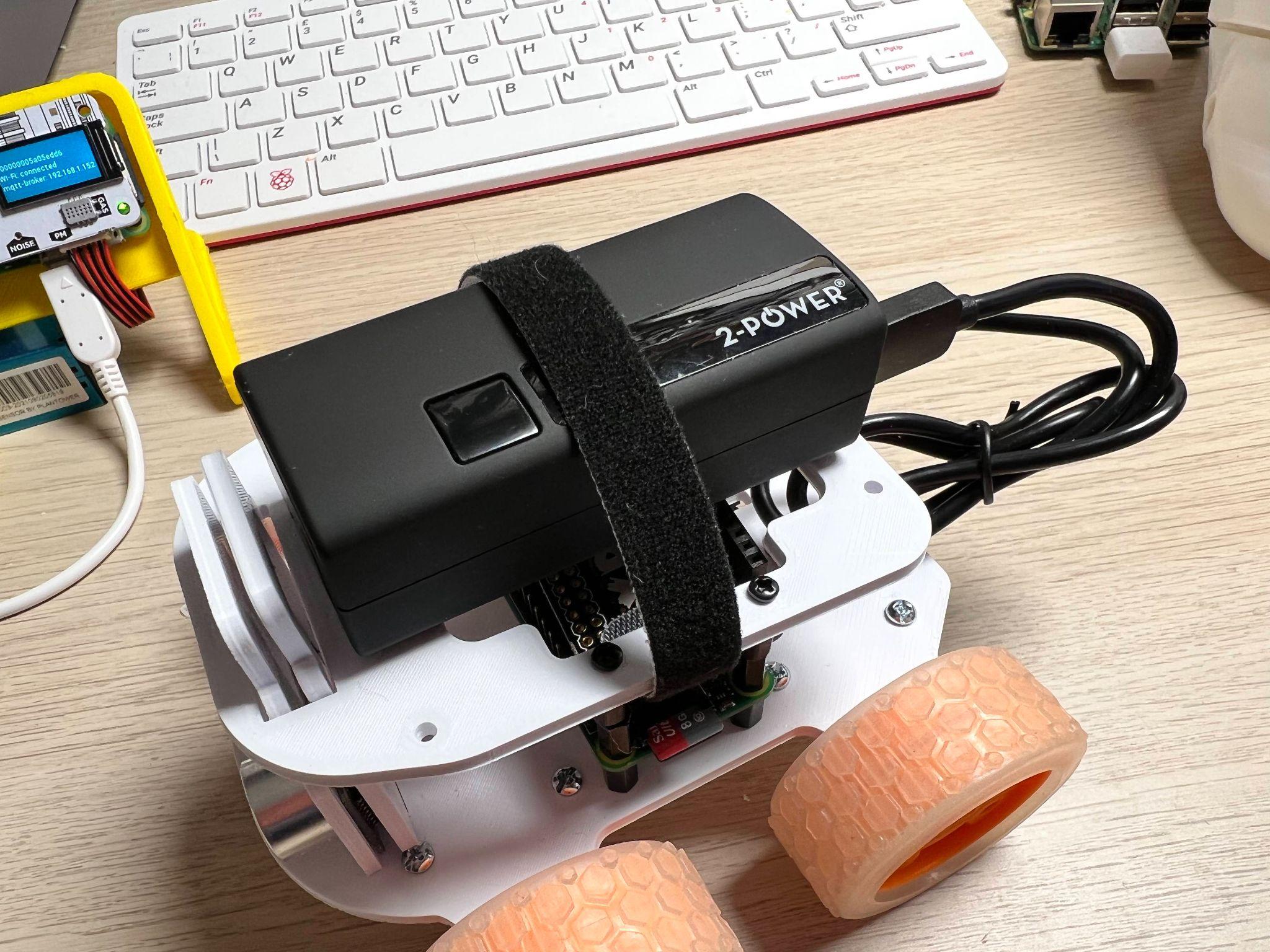 3D printed Raspberry Pi robot