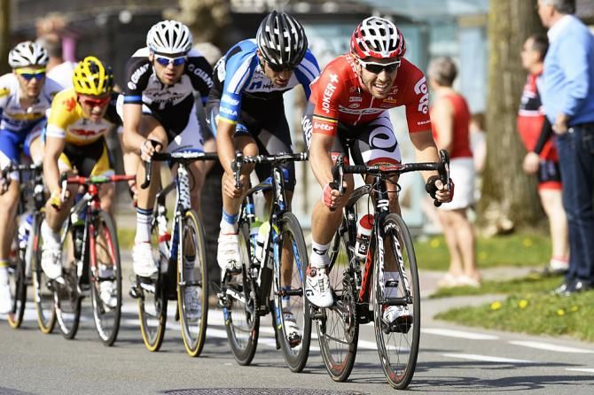 Racers during stage 2