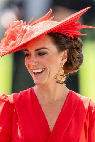 The Princess of Wales wear Sezane earrings at Royal Ascot 2023