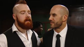 Sheamus and Cesaro in the WWE