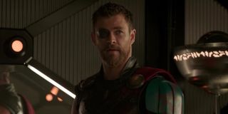 Thor with his eyepatch in Ragnarok