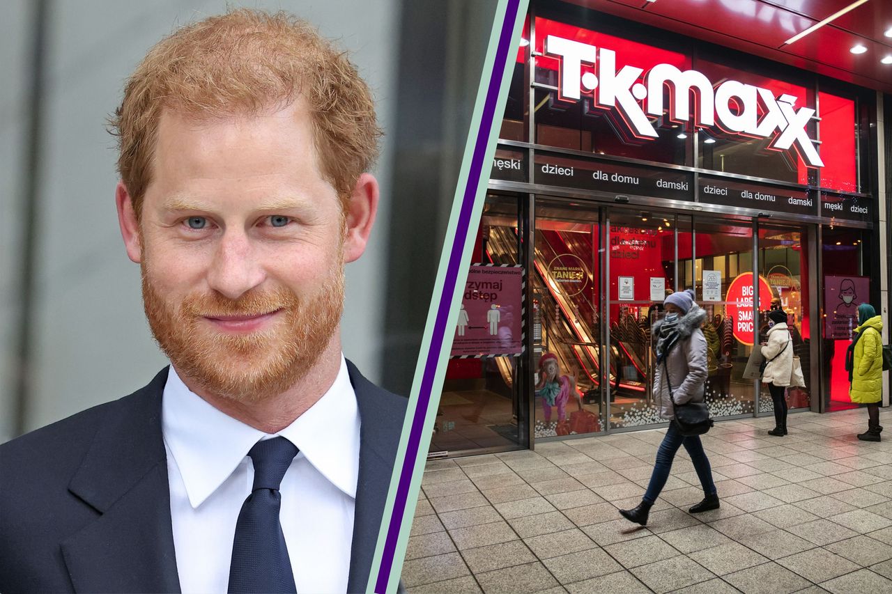 Prince Harry and TK Maxx