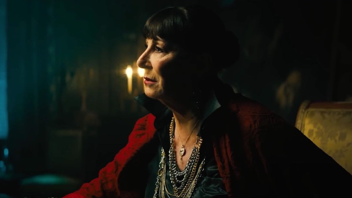 Anjelica Huston as The Director in John Wick 3