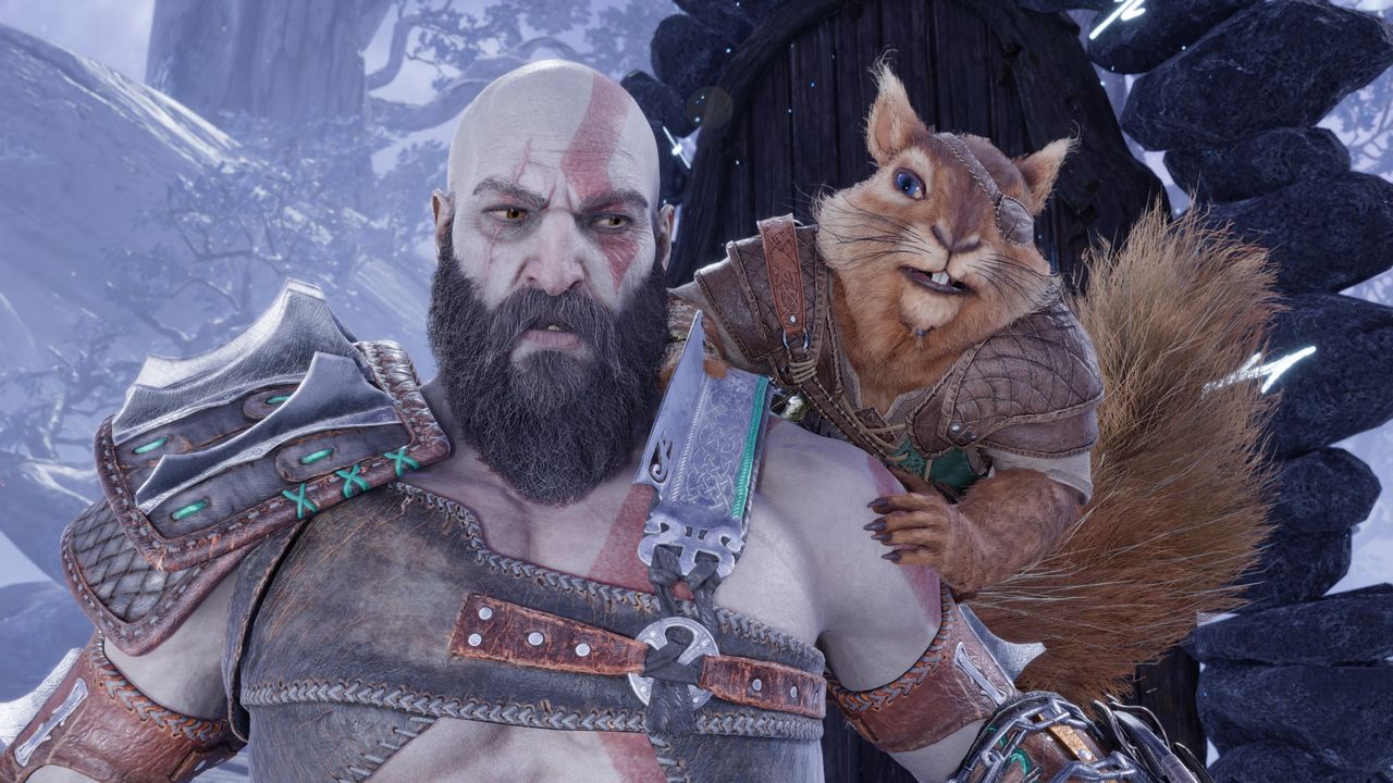 Ratatoskr in God of War Ragnarok