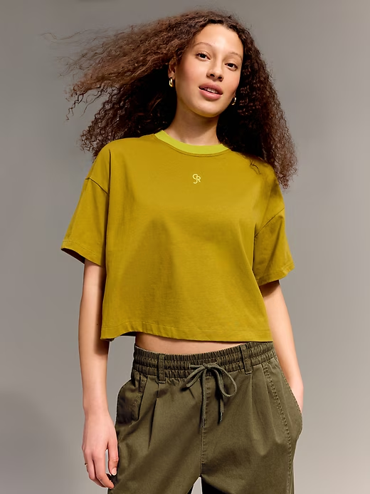 Old Navy, Old Navy x Christopher John Rogers Crop T-Shirt