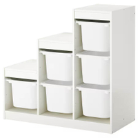 IKEA TROFAST Storage combination with boxes