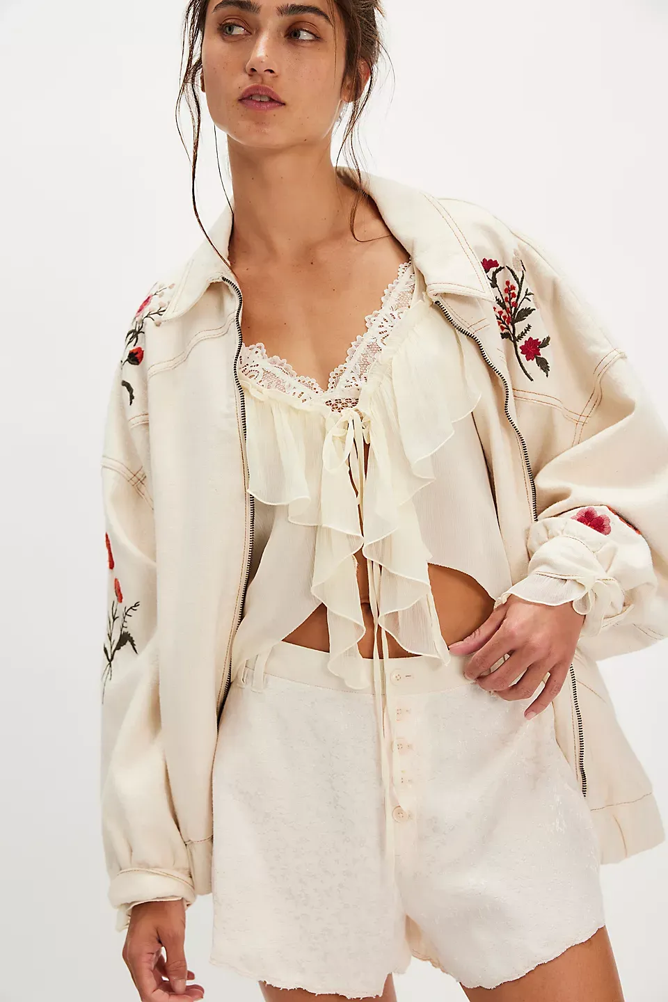 Free People, Claudia Tap Shorts