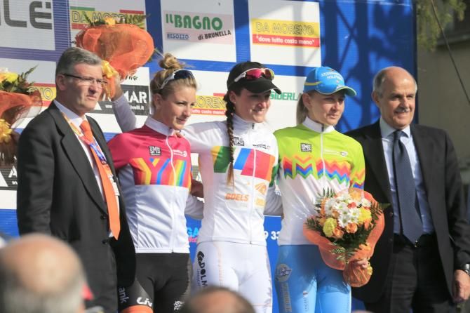 Women's World Cup Leader after three races, Lizzie Armitstead