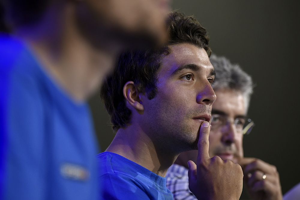 Thibaut Pinot (FDJ) at the Tour de France press conference