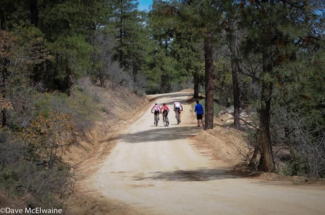 Wells, Zandstra, and Grotts make their way up to the Overlook